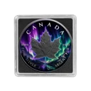 2026 Canada Maple Leaf Aurora Borealis Edition 1 oz Silver Coin