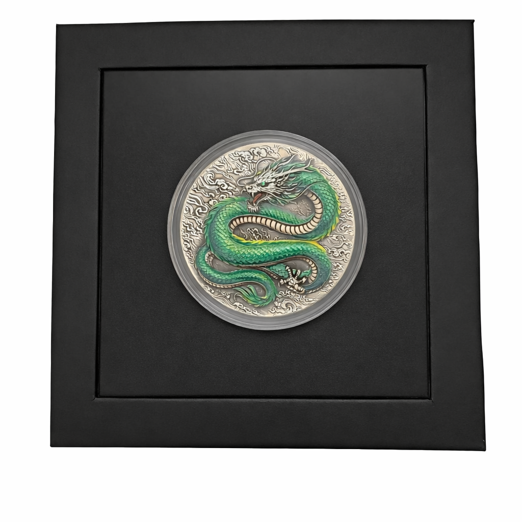 2026 Truth Guard Azure Dragon 2 oz Silver Coin (07/22)
