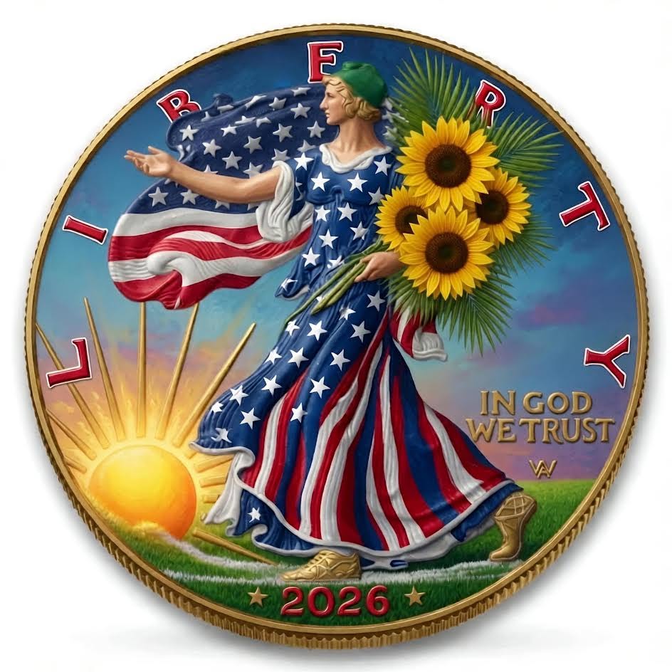 2026 American Silver Eagle Liberty Rising 1 oz Silver Coin (100 Mintage)