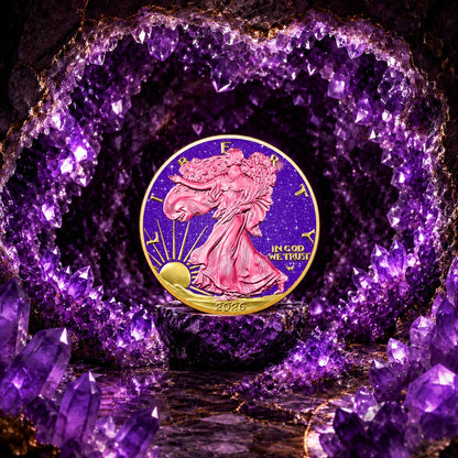 2026 U.S. Eagle Royal Amethyst Edition 1 oz Silver Coin (06/29)