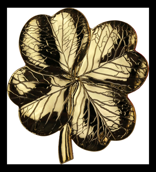 Mint Special! 2026 Cameroon Four-Leaf Clover Shaped Gold Plated CN Coin
