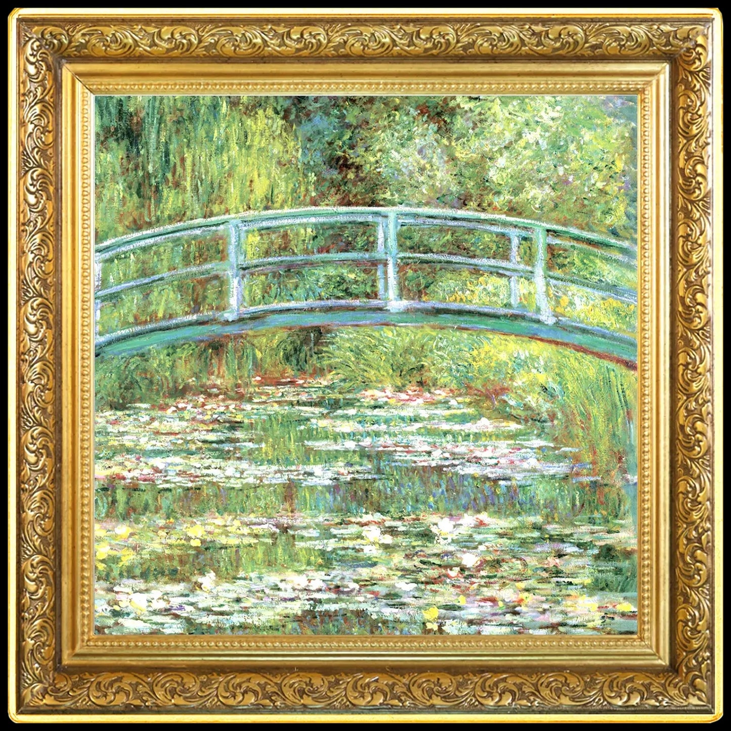 2026 Niue Japanese Bridge and Water Lily Pond by Monet 1 oz Silver Coin (06/17)