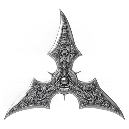 2026 Liberia Ninja Shuriken 2 oz Silver Coin (06/26)