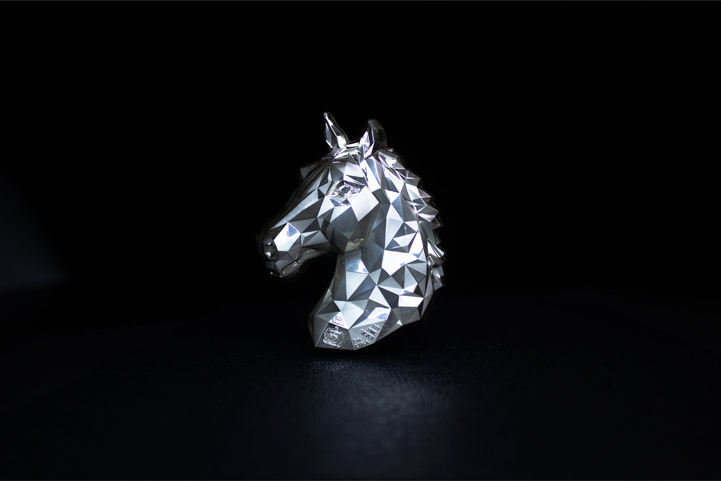 Estimate: 2026 Samoa Low Poly Lunar Horse Shaped KOMSCO Stacker 2 oz Silver Coin (07/10)
