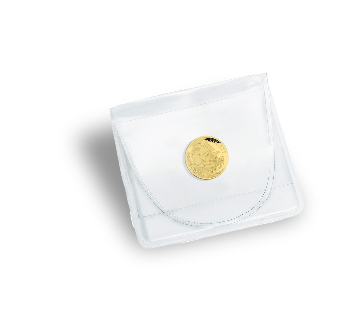 2027 Falkland Islands Liberty - Desire the Right BU 0.5g Gold Coin