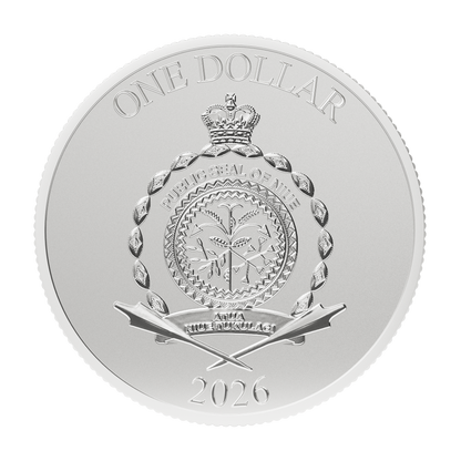Estimate: 2026 Niue Captain America's Shield BU 1/2 oz Silver Coin