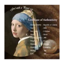 2026 Liberia Girl with a Pearl Earring 1/2 oz Silver Coin