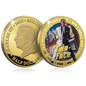 2025 Solomon Islands DC Two-Face Gold Plated 27.5g CN Coin in Card (07/13)