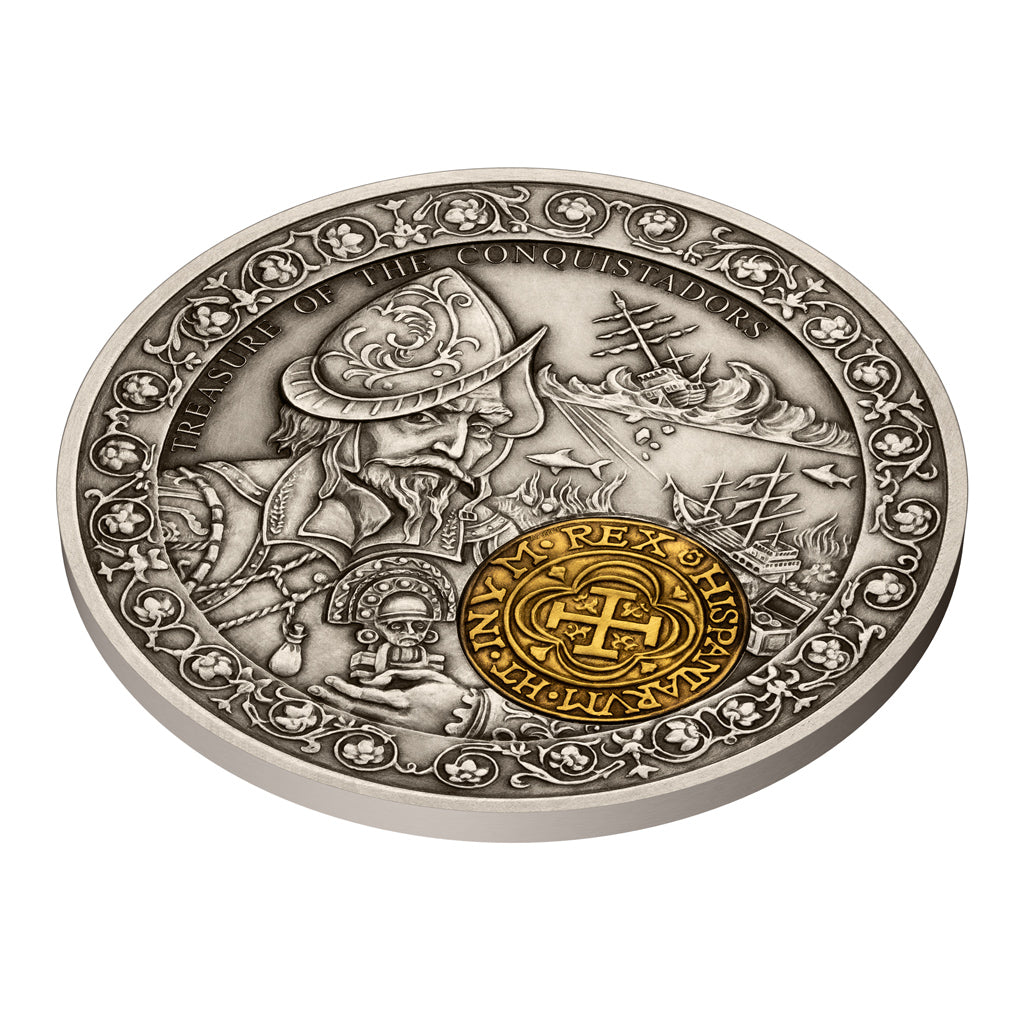 2026 Niue Greatest Treasures - Conquistadors 42g Silver Coin