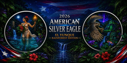 2026 U.S. Silver Eagle El Yunque Rainforest Edition 1 oz Silver Coin (06/16)
