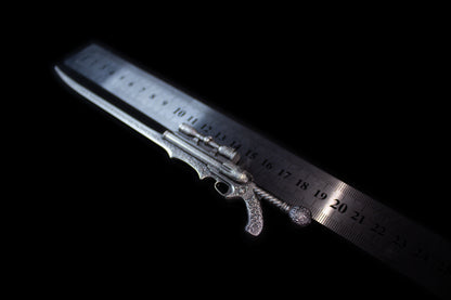 Estimate: 2026 Cameroon Steampunk Gunblade Shaped 2.5 oz Silver Coin (07/10)