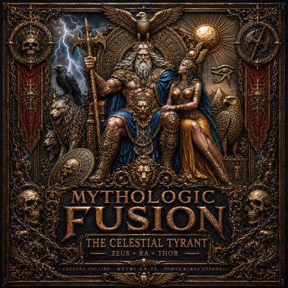 Mythological Fusion - The Celestial Tyrant 5 oz Copper Bar (06/26)