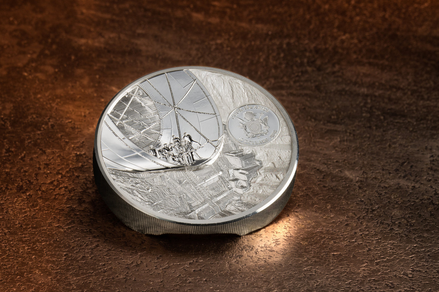 2026 Cook Islands Hoover Dam 2 oz Silver Coin