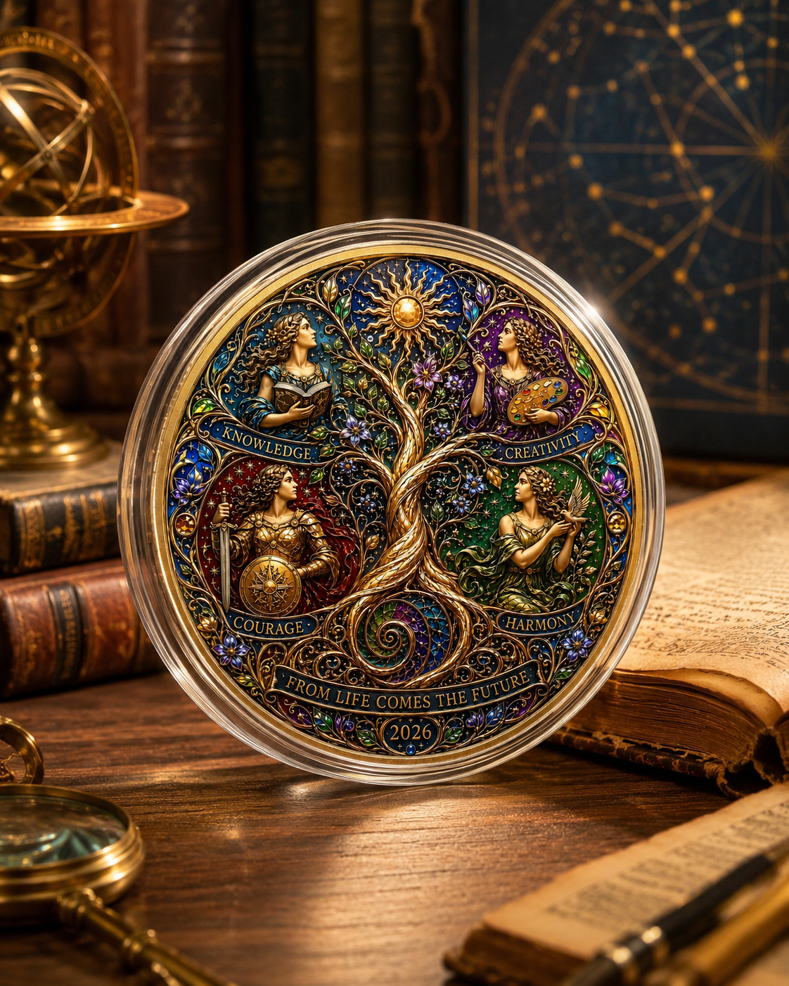 From Life Comes the Future 10 oz Copper Medal (06/29)