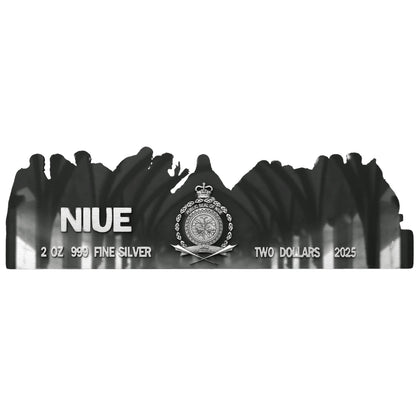 2025 Niue The Last Supper Antiqued 2 oz Silver Coin (07/07)