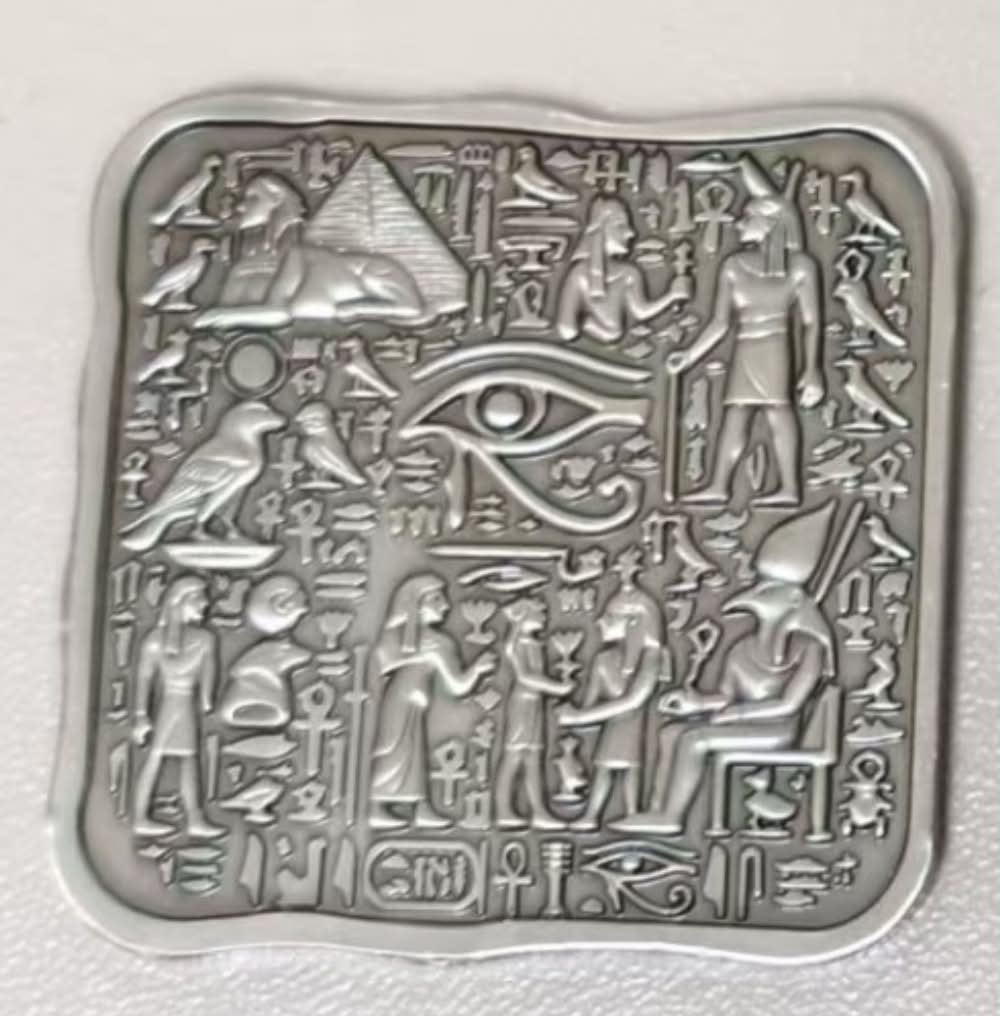 Ancient Egypt Sphinx & Eye of Ra 3 x 1 oz Copper Medal Set (07/03)