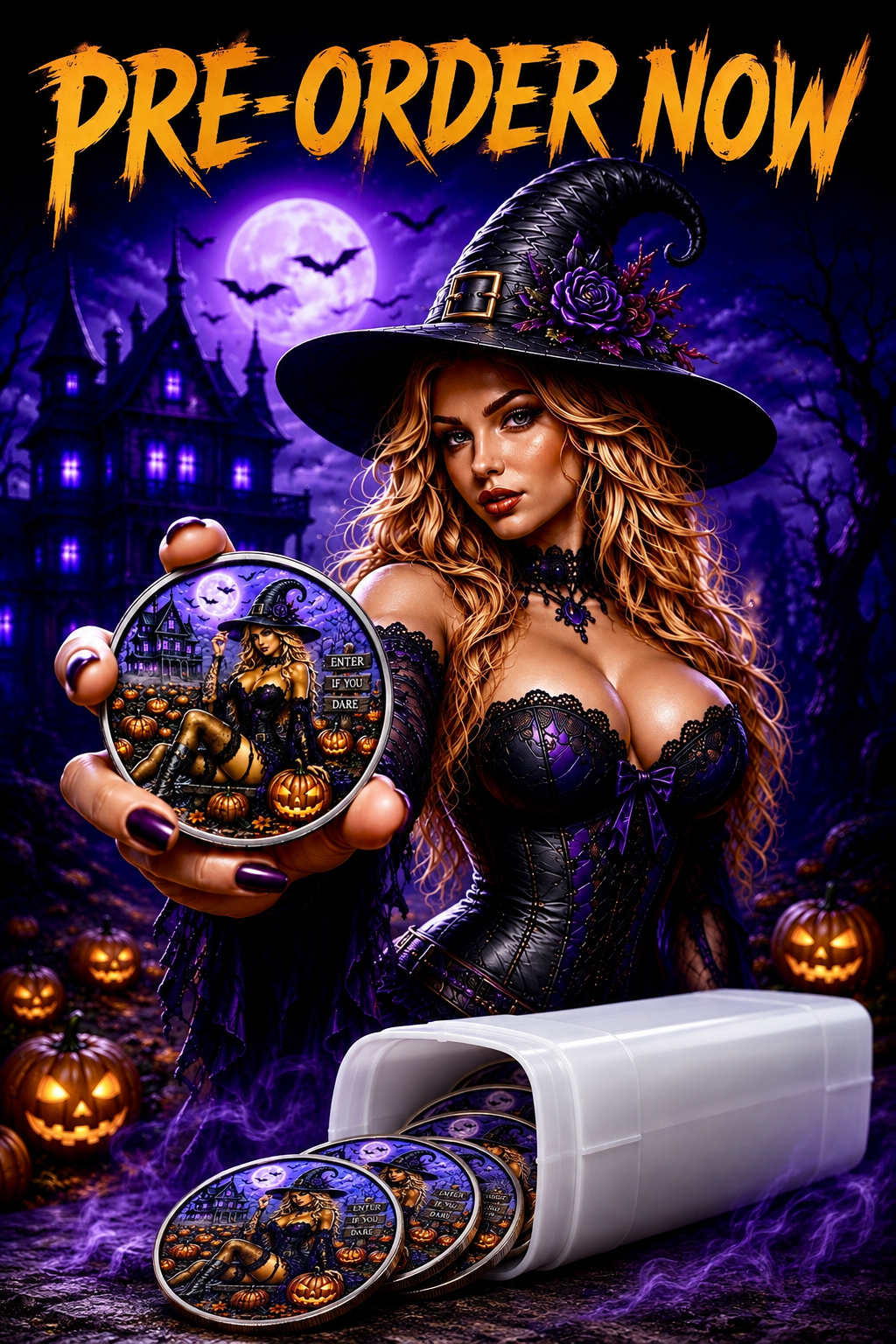 Night Shade Witch 1 oz Copper