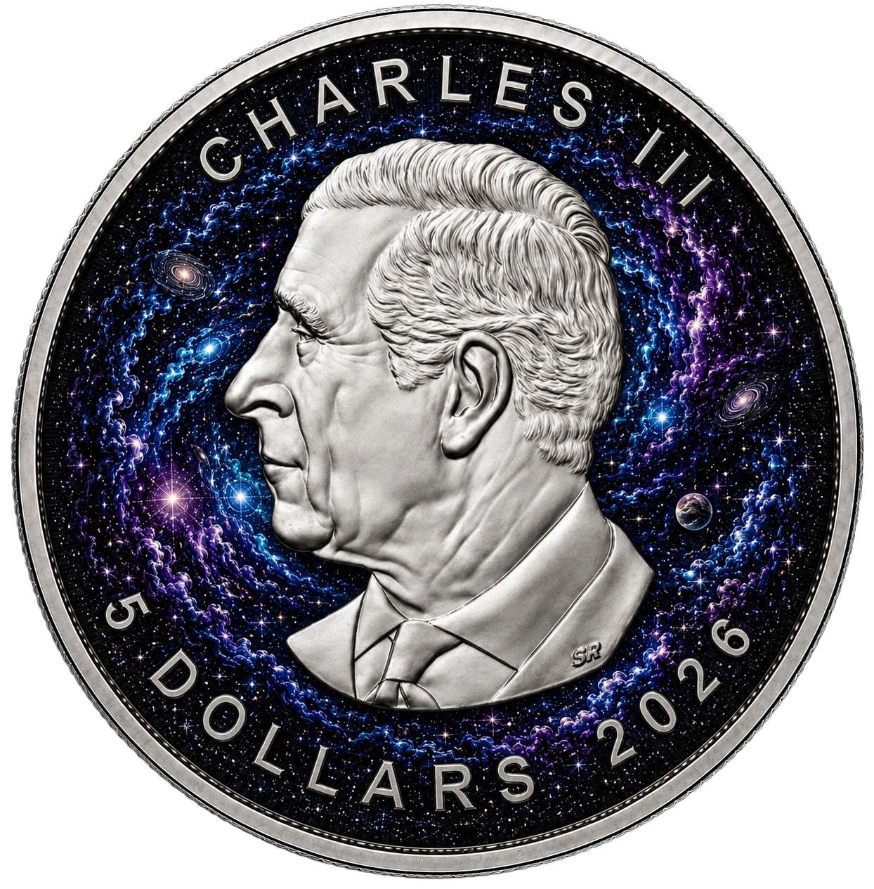 2026 Canada Maple Leaf Cosmic Reaper Edition 1 oz Silver Coin (07/31)