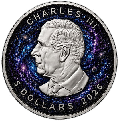 2026 Canada Maple Leaf Cosmic Reaper Edition 1 oz Silver Coin (07/31)