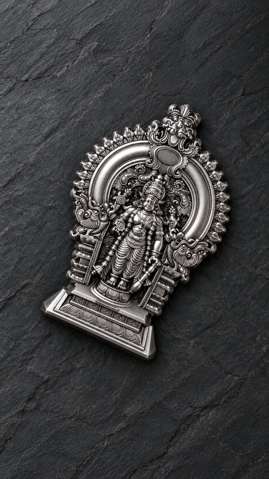 Estimate: Vishu Shaped Stacker 2 oz Silver Medal