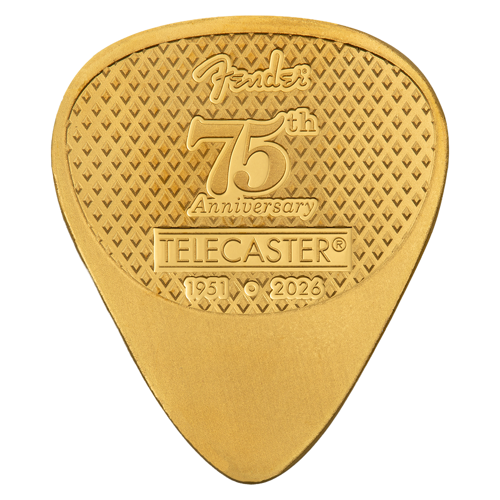 Estimate: 2026 Niue Fender Telecaster 75th Anniversary 5g Gold Bar (08/12)