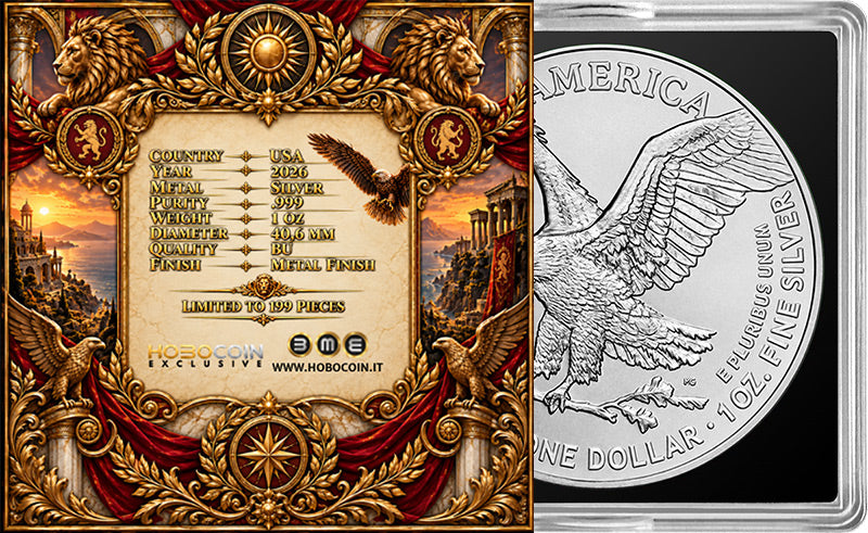 2026 U.S. Eagle The Lionheart Empress Edition 1 oz Silver Coin