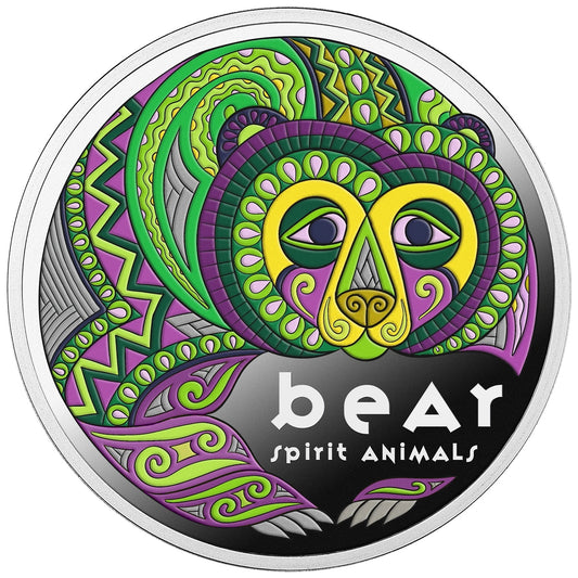 2026 Niue Spirit Animals - Bear 17.5g Silver Coin