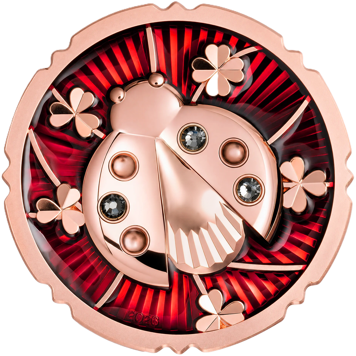 2026 Cook Islands Evergreen - Ladybug 1 oz Silver Coin