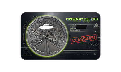 2022 Samoa Conspiracy Collection - Area 51 Cut-Out CN Coin in Card