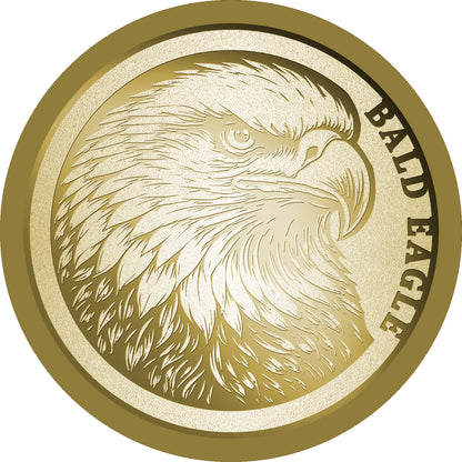 2026 Niue Bald Eagle 1/500 oz Gold Coin (07/28)