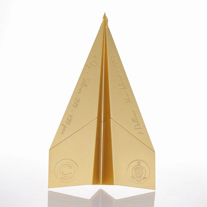 2026 Niue Paper Airplane 3D Gilded 2 oz Silver Coin