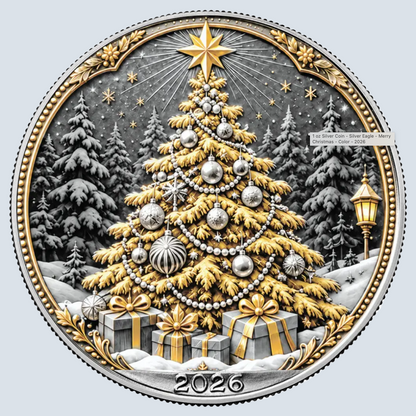 2026 U.S. Eagle Merry Christmas '26 Edition 1 oz Silver Coin