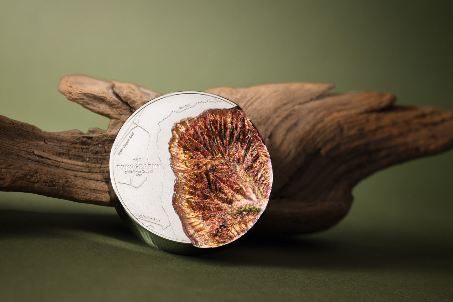 2026 Cook Islands Topography - Bryce Canyon 5 oz Silver Coin