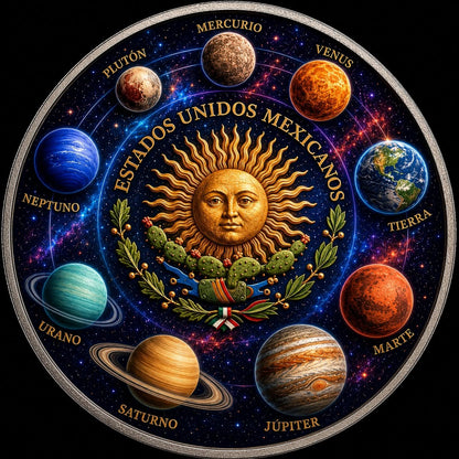 2024 Mexico Libertad Saturno Edition 1 oz Silver Coin (06/22)