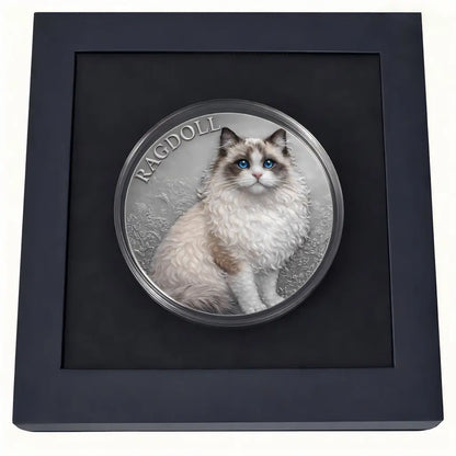 2026 Truth Guard World Feline Series - Ragdoll 2 oz Silver Coin