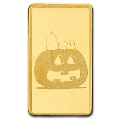 2026 PAMP Peanuts - It's the Great Pumpkin 60th Ann. 0.5g Gold Bar
