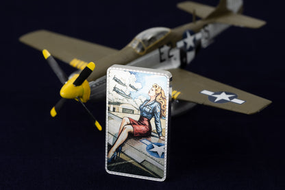 Estimate: 2026 Czech Mint Pin-Up Girls Colorized 2 oz Silver Bar (07/21)