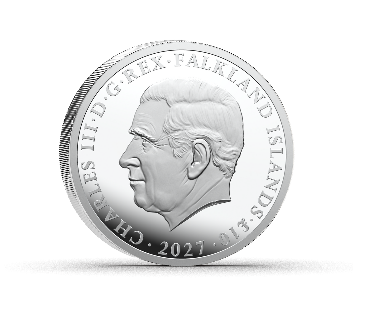 2027 Falkland Islands Liberty - Desire the Right Proof 5 oz Silver Coin