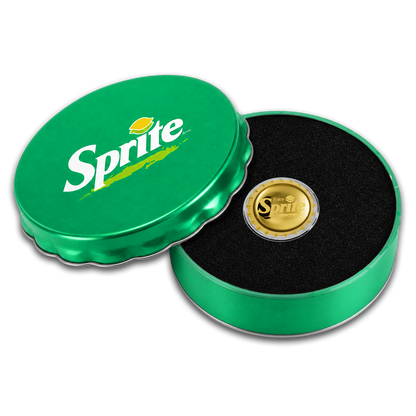 Estimate: 2026 PAMP Sprite Bottle Cap Shaped 1.2g Gold Coin