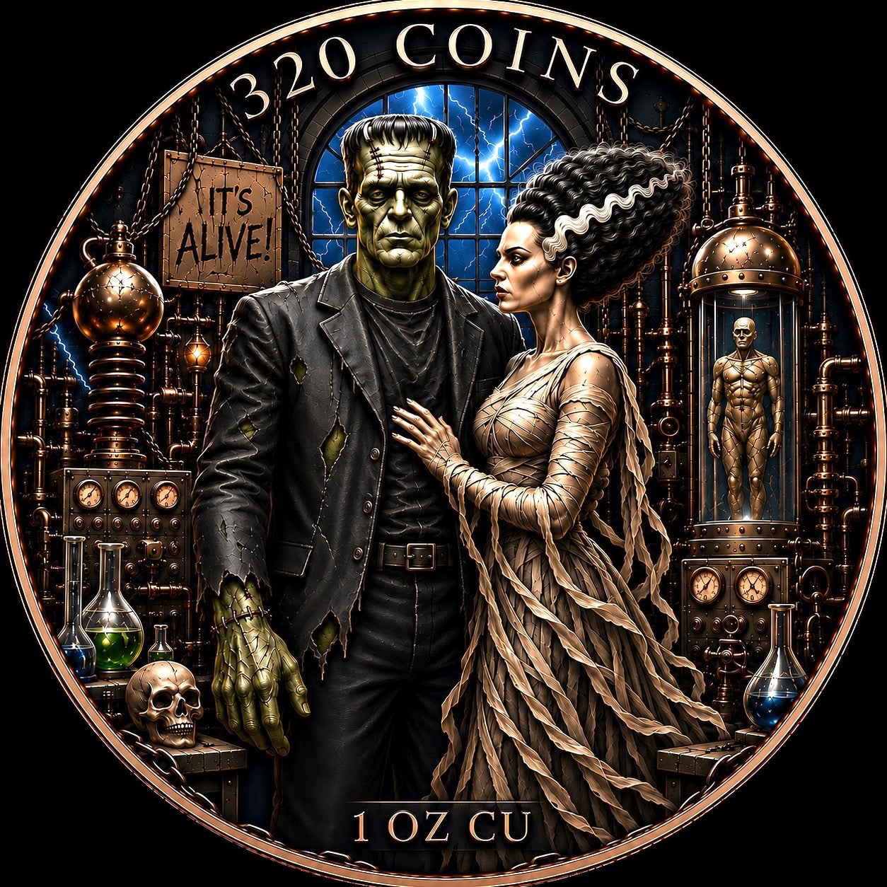 Libertad Tribute Frankie’s Bride - 1 oz Copper