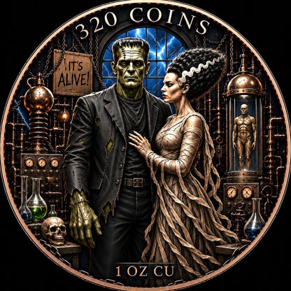 Libertad Tribute Frankie’s Bride - 1 oz Copper