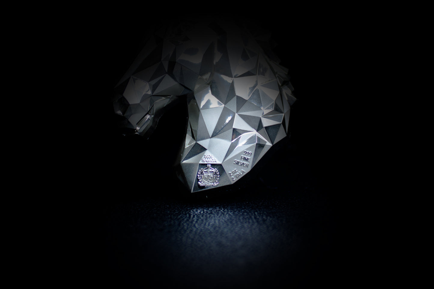 Estimate: 2026 Samoa Low Poly Lunar Horse Shaped KOMSCO Stacker 2 oz Silver Coin (07/10)