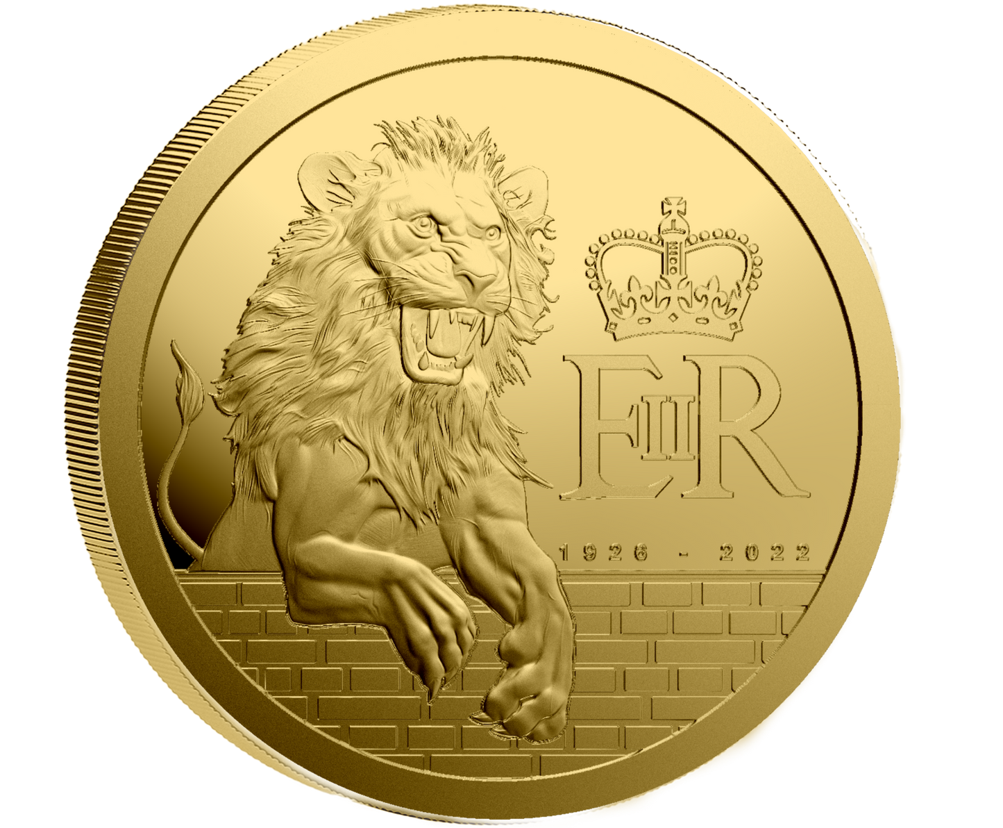 2026 Pitcairn Islands Queen's Beast Lion 1/100 oz Gold Coin (07/03)