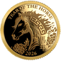 2026 Fiji Lunar Horse 0.5g Gold Coin (07/21)