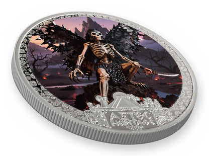2026 Liberia Aztec Heritage Itzapapolotl 1/2 oz Silver Coin