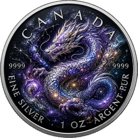 2026 Canada Maple Leaf Stellar Guardian Edition 1 oz Silver Coin (08/05)