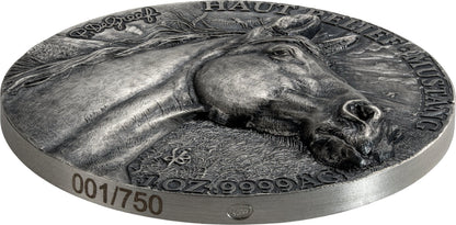 2026 Ivory Coast Big 5 North America - Mustang 1 oz Silver Coin