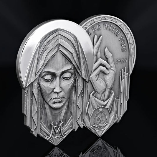 2026 Niue Holy Beyond Time - Mary 2 oz Silver Coin