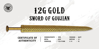 2026 Ghana Sword of Goujian 20g Copper Coin Blind Box (06/25)
