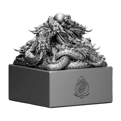 2027 Niue Heirloom Seal of the Realm Sculpture 5 oz Silver Coin (07/29)